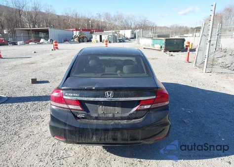 2015 Honda Civic Ex-L z USA, uszkodzony, nr VIN 19XFB2F92FE086501